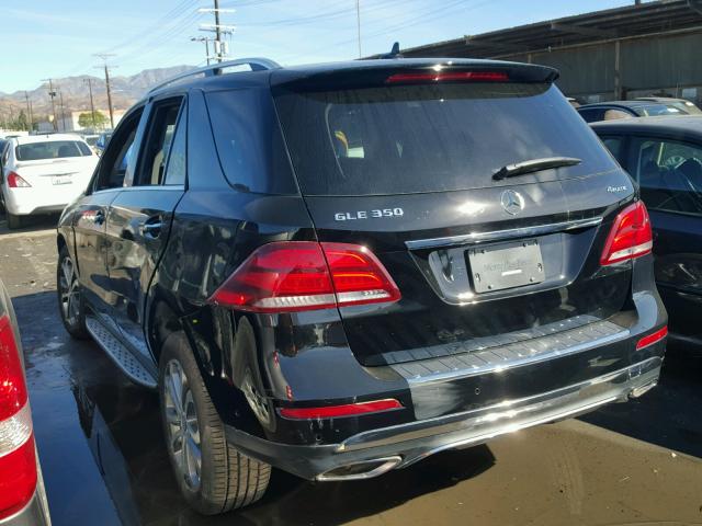 4JGDA5HB5HA879000 - 2017 MERCEDES-BENZ GLE 350 4M BLACK photo 3