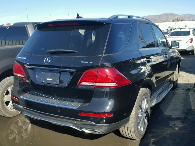 4JGDA5HB5HA879000 - 2017 MERCEDES-BENZ GLE 350 4M BLACK photo 4