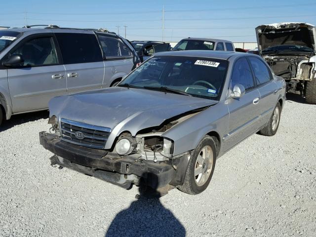 KNAGD126565454652 - 2006 KIA OPTIMA LX SILVER photo 2