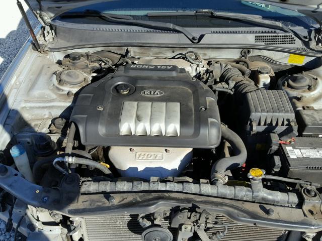 KNAGD126565454652 - 2006 KIA OPTIMA LX SILVER photo 7