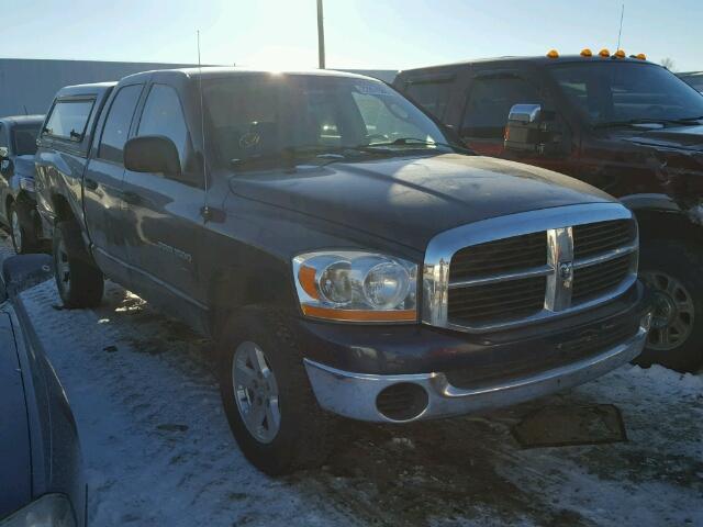 1D7HU18N56S546793 - 2006 DODGE RAM 1500 S BLUE photo 1