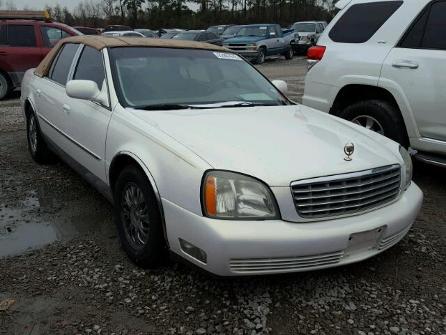 1G6KD54Y74U243140 - 2004 CADILLAC DEVILLE WHITE photo 1