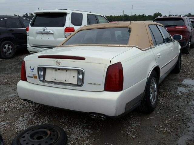 1G6KD54Y74U243140 - 2004 CADILLAC DEVILLE WHITE photo 4