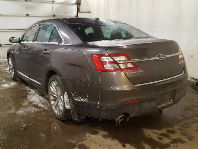 1FAHP2F89FG118335 - 2015 FORD TAURUS LIM GRAY photo 3