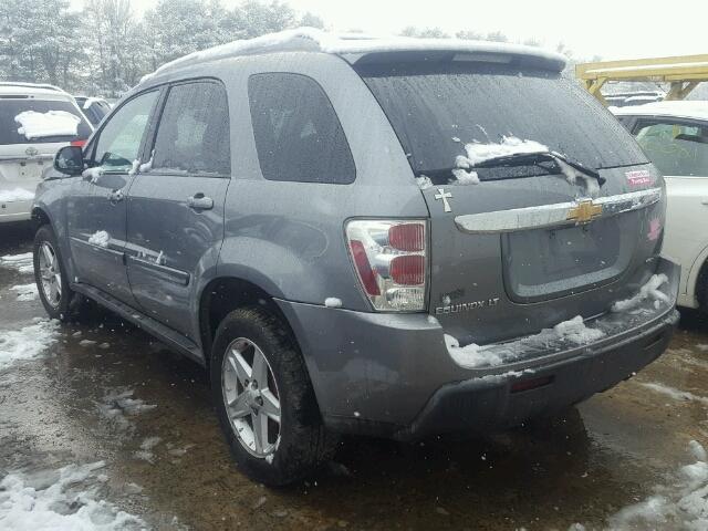 2CNDL73F966008773 - 2006 CHEVROLET EQUINOX LT GRAY photo 3