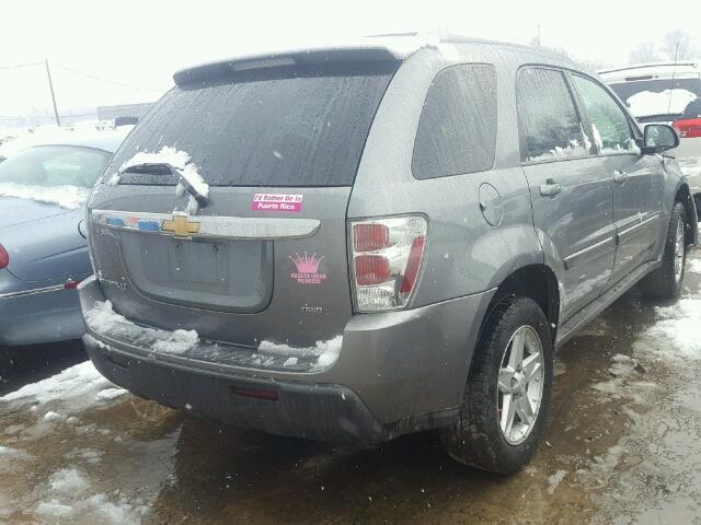 2CNDL73F966008773 - 2006 CHEVROLET EQUINOX LT GRAY photo 4