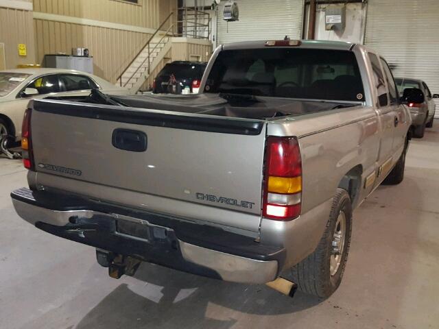 2GCEC19T421201603 - 2002 CHEVROLET SILVERADO TAN photo 4