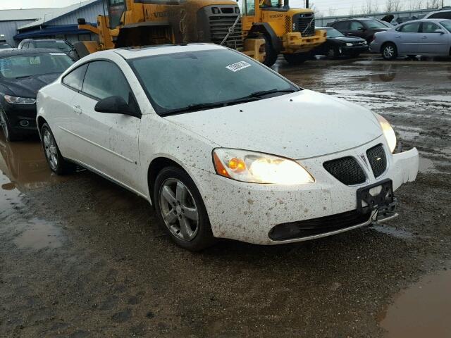 1G2ZH158664193412 - 2006 PONTIAC G6 GT WHITE photo 1