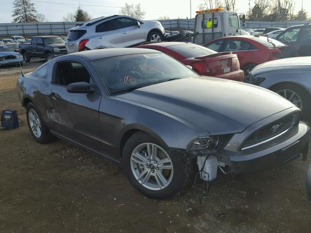 1ZVBP8AM1E5281057 - 2014 FORD MUSTANG GRAY photo 1