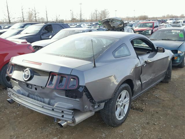 1ZVBP8AM1E5281057 - 2014 FORD MUSTANG GRAY photo 9