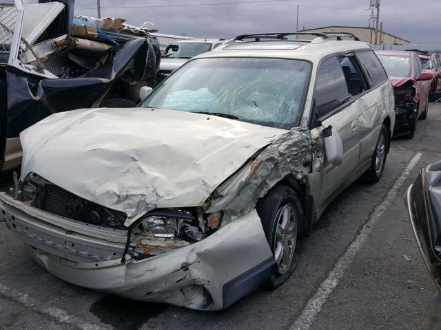 4S3BH806547626547 - 2004 SUBARU LEGACY OUT SILVER photo 2