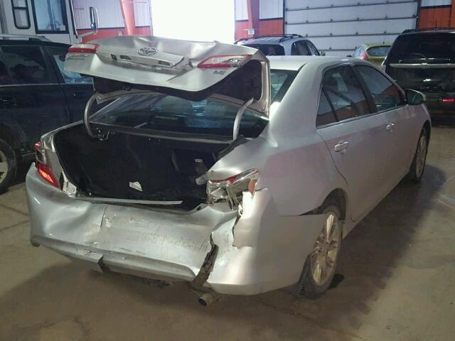 4T1BF1FK4EU300836 - 2014 TOYOTA CAMRY L SILVER photo 4