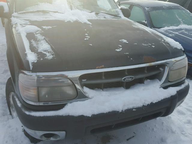 1FMZU34E8XZA82807 - 1999 FORD EXPLORER BLACK photo 7