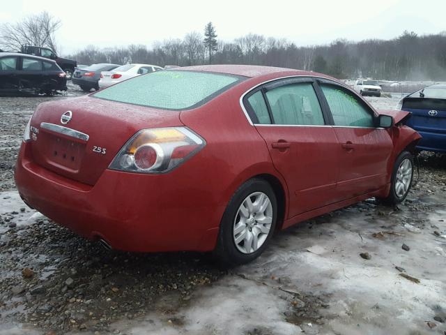 1N4AL21E29N482428 - 2009 NISSAN ALTIMA 2.5 RED photo 4