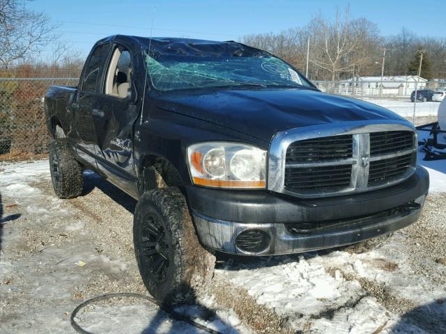 1D7KS28C16J233830 - 2006 DODGE RAM 2500 S BLACK photo 1