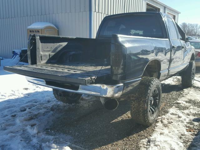 1D7KS28C16J233830 - 2006 DODGE RAM 2500 S BLACK photo 4