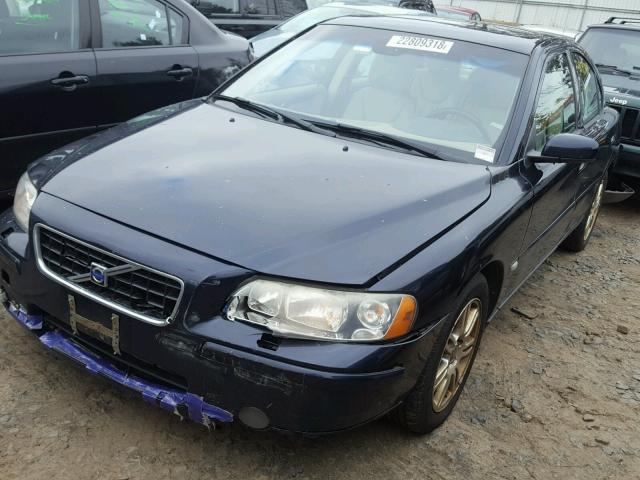 YV1RH592362547272 - 2006 VOLVO S60 2.5T BLUE photo 2