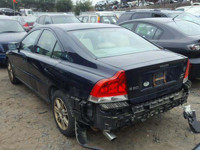 YV1RH592362547272 - 2006 VOLVO S60 2.5T BLUE photo 3