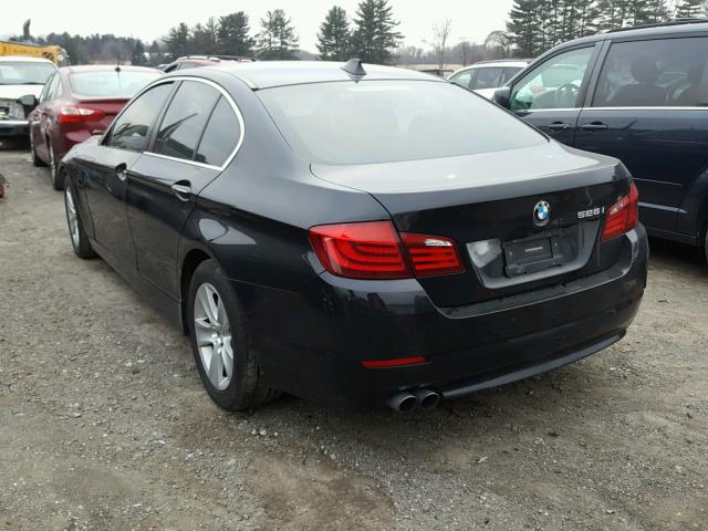 WBAFR1C59BC747169 - 2011 BMW 528 I BLACK photo 3