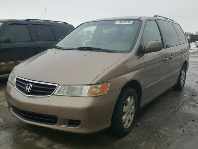 5FNRL18013B037623 - 2003 HONDA ODYSSEY EX TAN photo 2