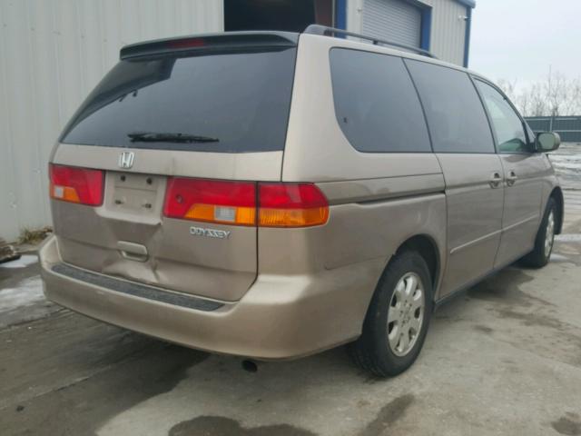 5FNRL18013B037623 - 2003 HONDA ODYSSEY EX TAN photo 4