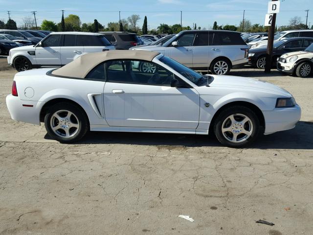 1FAFP44644F213098 - 2004 FORD MUSTANG WHITE photo 9