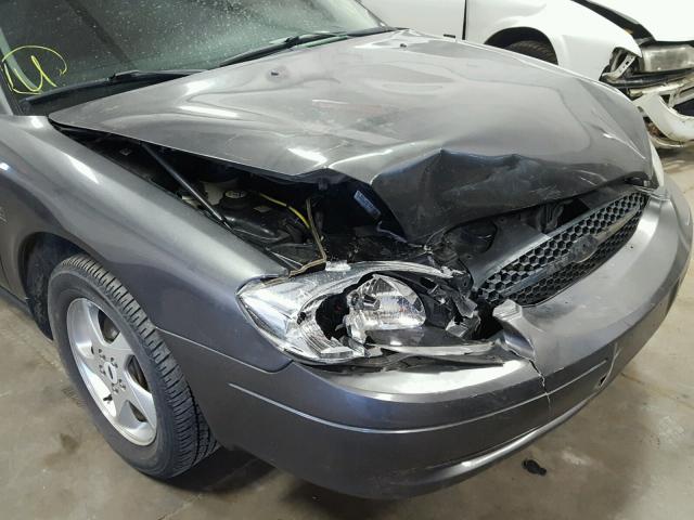 1FAFP55S23G203325 - 2003 FORD TAURUS SES GRAY photo 9