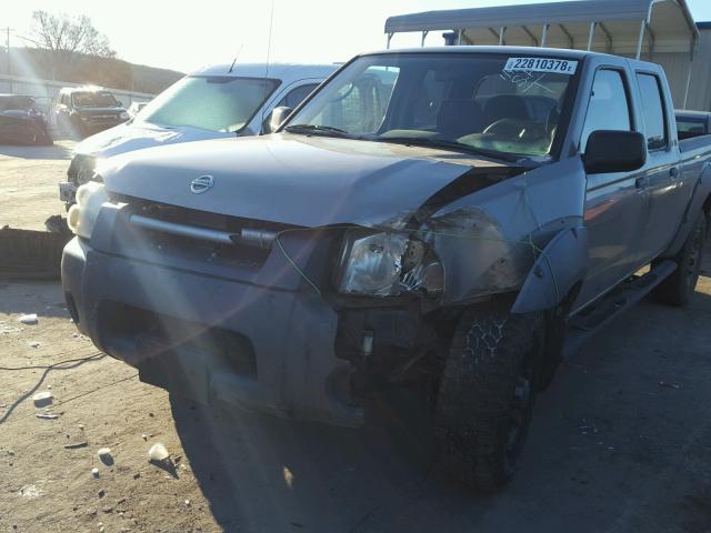 1N6ED29Y93C432522 - 2003 NISSAN FRONTIER C SILVER photo 9