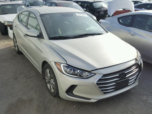 5NPD84LF5HH183296 - 2017 HYUNDAI ELANTRA SE BEIGE photo 1