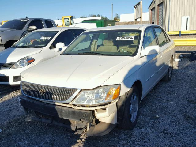 4T1BF28B31U115559 - 2001 TOYOTA AVALON XL WHITE photo 2