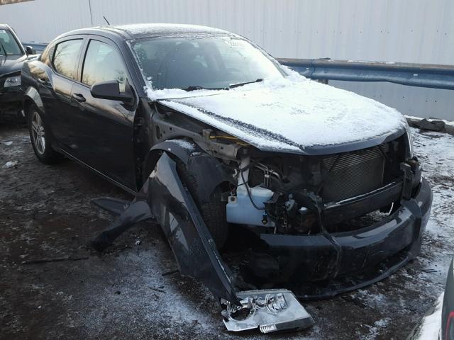 1B3LC56D59N546029 - 2009 DODGE AVENGER SX BLACK photo 1