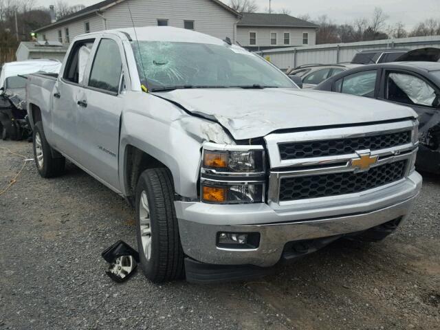 3GCUKREC5EG117529 - 2014 CHEVROLET SILVERADO SILVER photo 1