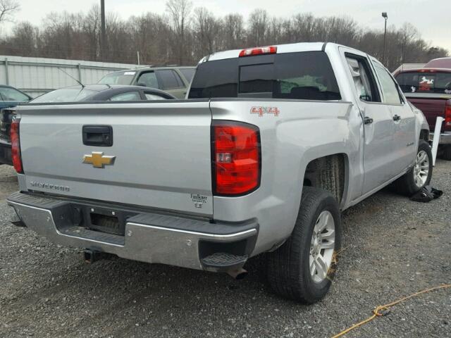 3GCUKREC5EG117529 - 2014 CHEVROLET SILVERADO SILVER photo 4