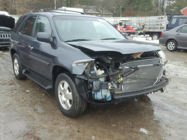 2HNYD18296H541047 - 2006 ACURA MDX BLUE photo 1