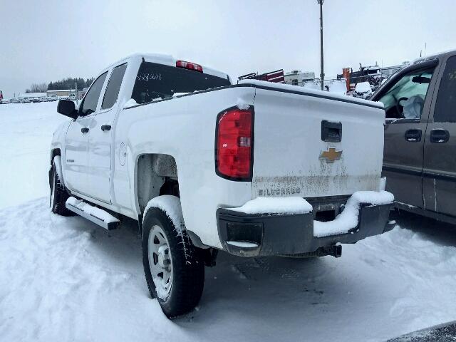 1GCRCPEH2EZ341179 - 2014 CHEVROLET SILVERADO WHITE photo 3