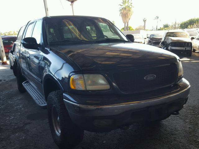 1FTRW08L11KE45700 - 2001 FORD F150 SUPER BLUE photo 1