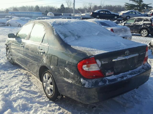 4T1BE32KX3U177836 - 2003 TOYOTA CAMRY LE GREEN photo 3