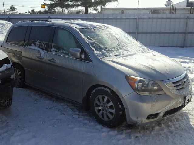 5FNRL38719B035520 - 2009 HONDA ODYSSEY EX SILVER photo 1