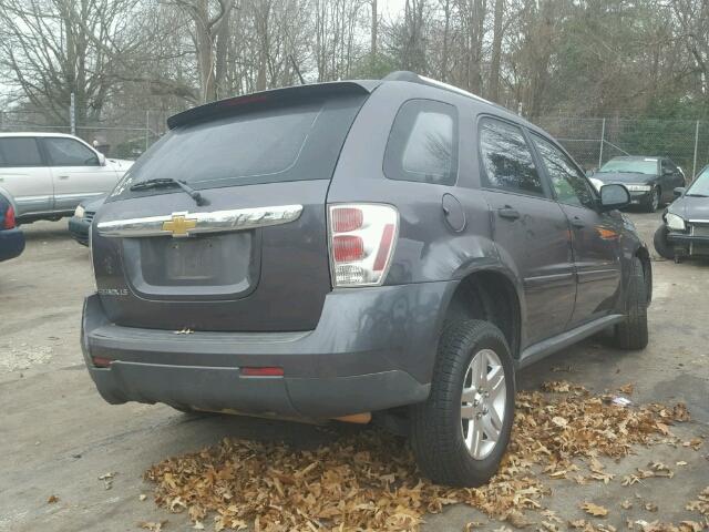 2CNDL13F776014800 - 2007 CHEVROLET EQUINOX LS CHARCOAL photo 4