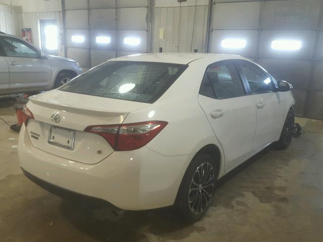 5YFBURHE2GP490247 - 2016 TOYOTA COROLLA L WHITE photo 4