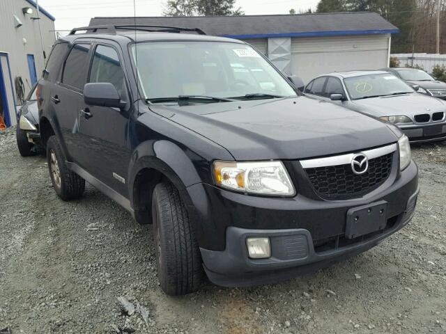 4F2CZ96178KM02539 - 2008 MAZDA TRIBUTE S BLACK photo 1