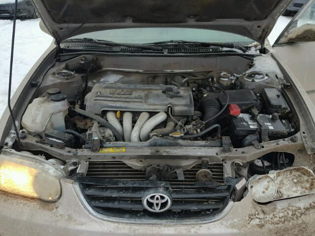 2T1BR12E82C877146 - 2002 TOYOTA COROLLA CE CREAM photo 7