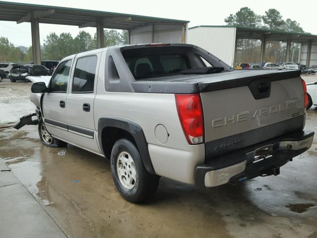 3GNEC12TX4G273112 - 2004 CHEVROLET AVALANCHE GRAY photo 3