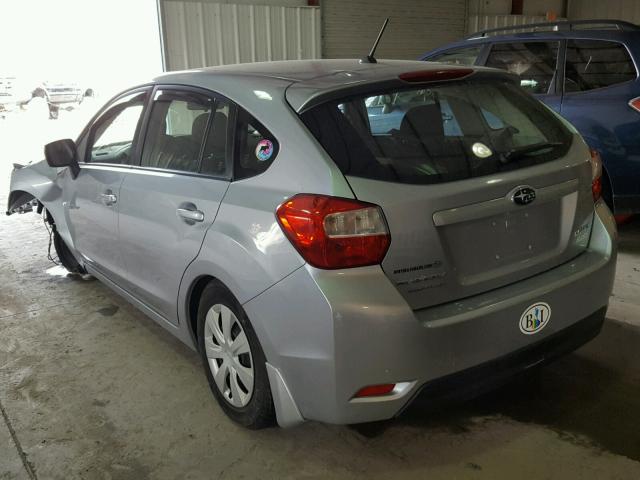 JF1GPAA62DH876861 - 2013 SUBARU IMPREZA BA SILVER photo 3