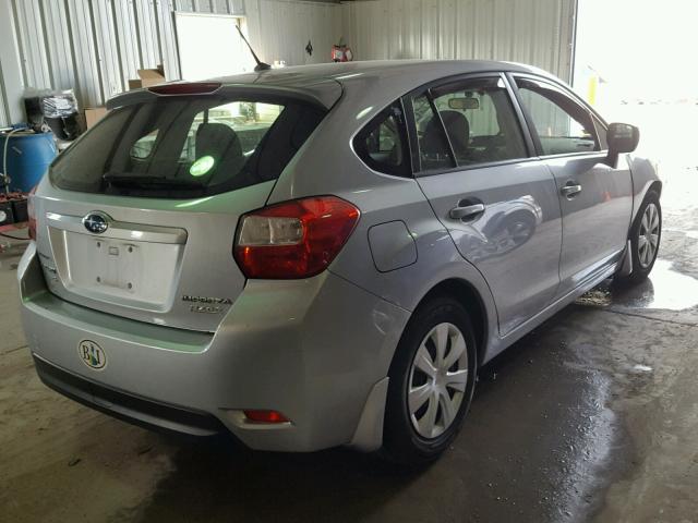 JF1GPAA62DH876861 - 2013 SUBARU IMPREZA BA SILVER photo 4