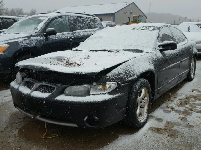 1G2WP52KXWF277041 - 1998 PONTIAC GRAND PRIX BLACK photo 2