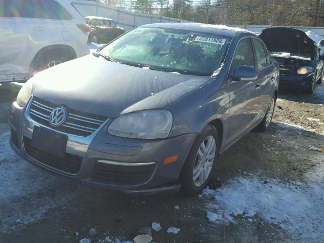 3VWEG71K77M084204 - 2007 VOLKSWAGEN JETTA WOLF GRAY photo 2