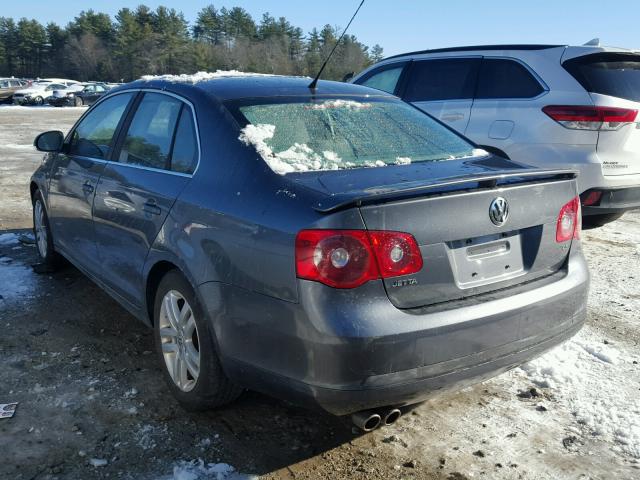 3VWEG71K77M084204 - 2007 VOLKSWAGEN JETTA WOLF GRAY photo 3