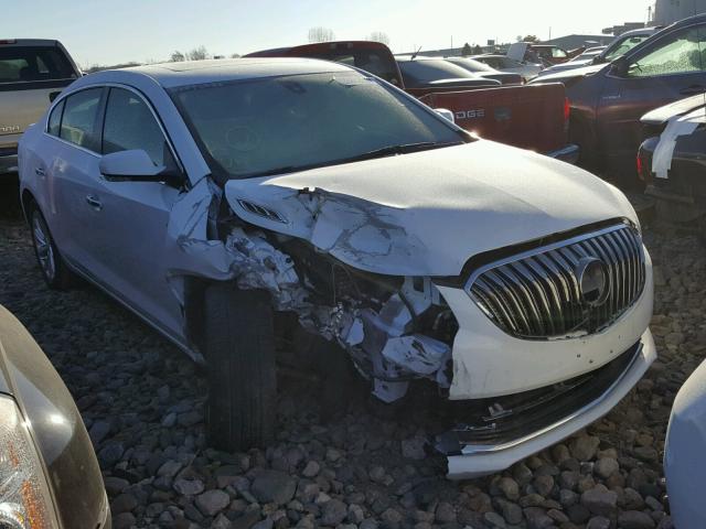 1G4GB5G34GF122501 - 2016 BUICK LACROSSE WHITE photo 1