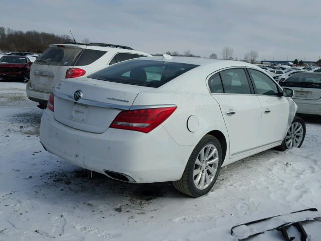 1G4GB5G34GF122501 - 2016 BUICK LACROSSE WHITE photo 4